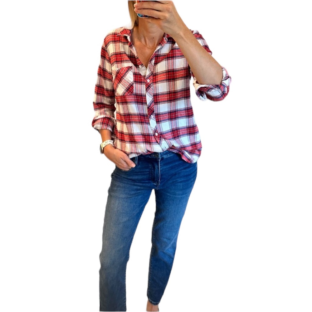 ❤️Kut from the Kloth Flannel Shirt - Woman’s Medium